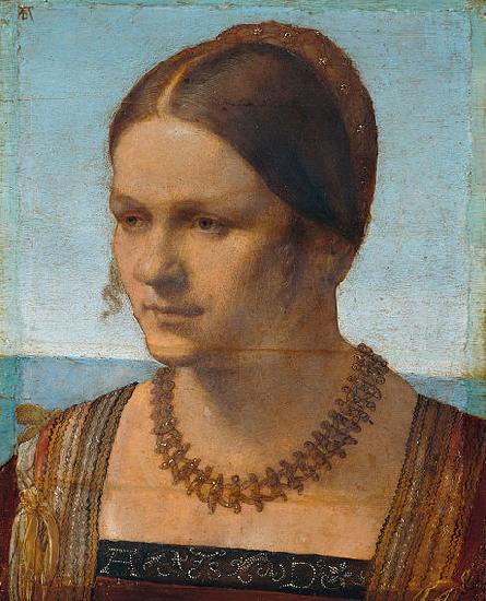 Albrecht Durer Bildnis einer jungen Venezianerin oil painting picture